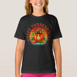 Happy thanksgiving pumpkin fall season autumn T-Shirt
