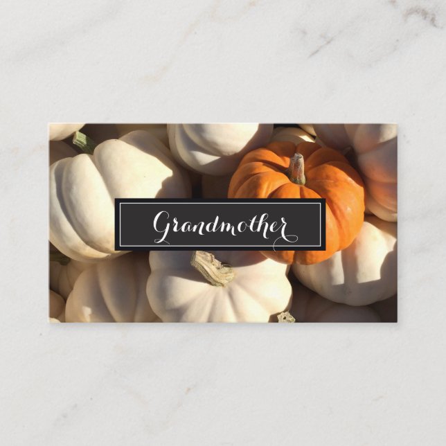 Happy Thanksgiving | pumpkin table place setting Card (Front)