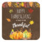 Happy Thanksgiving Pumpkins and Autumn Foliage