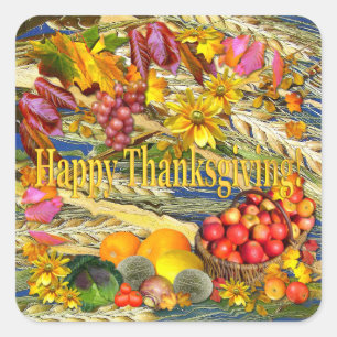 Happy Thanksgiving ~ Sticker