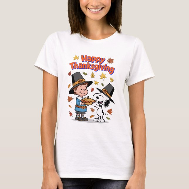 Happy Thanksgiving T-Shirt (Front)
