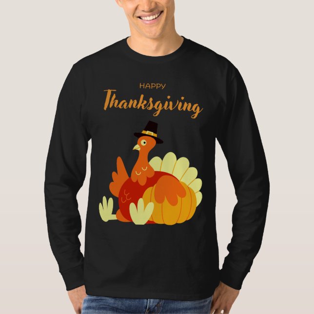 Happy Thanksgiving T-Shirt (Front)