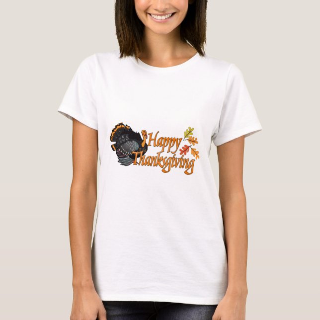 Happy Thanksgiving T-Shirt (Front)