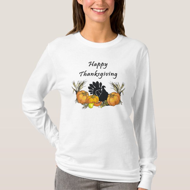 Happy Thanksgiving T-Shirt (Front)