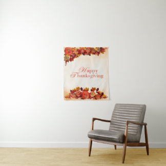 Happy Thanksgiving Tapestry