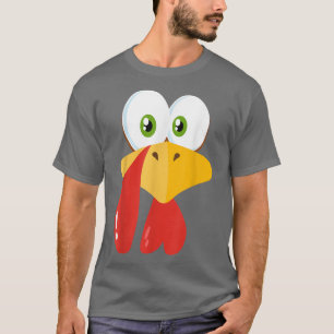 Happy Thanksgiving Tee for Boys Girls Kids Cute Tu