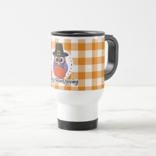 happy thanksgiving, thanksgiving, harverst, autumn travel mug