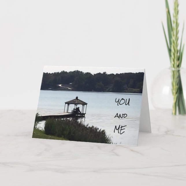 **HAPPY THANKSGIVING** TO THE **LOVE OF MY LIFE** HOLIDAY CARD (Front)