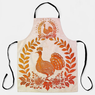 Happy Thanksgiving Turkey Apron