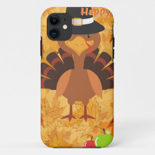 happy thanksgiving turkey iPhone 11 case