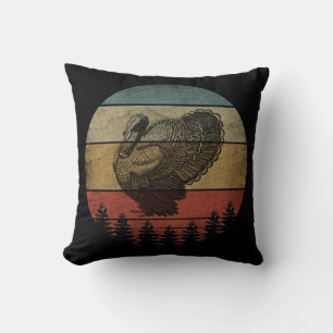 HAPPY THANKSGIVING TURKEY CUSHION