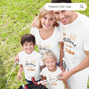 Happy Thanksgiving Turkey Fall Reunion Family T-Shirt