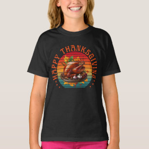 Happy thanksgiving turkey fall season autumn T-Shirt