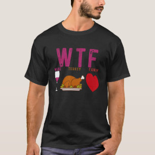 Happy Thanksgiving Turkey Family Dinner Outfit T-Shirt