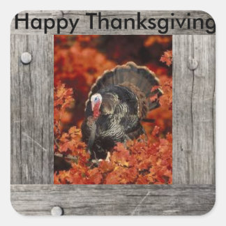 Happy Thanksgiving Turkey sticker