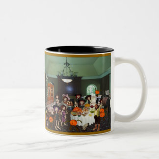 Happy Thanksgiving! Two-Tone Coffee Mug