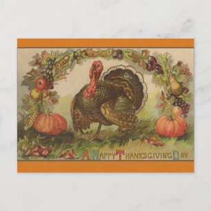 Happy Thanksgiving Vintage Art Cards