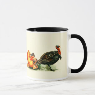 Happy Thanksgiving. Vintage Design Gift Mugs