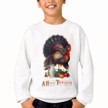 Happy Thanksgiving Vintage Turkey