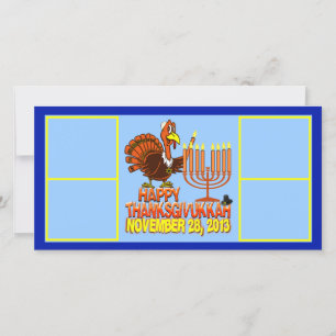 Happy Thanksgivukkah Photo Card