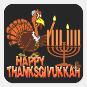 Happy Thanksgivukkah Stickers