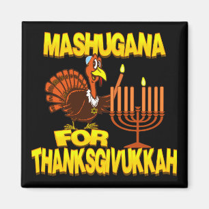 Happy Thanksgivukkah Thankgiving Hanukkah Magnet
