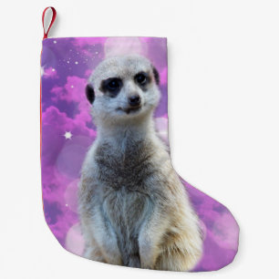 Happy The Meerkat, Small Christmas Stocking