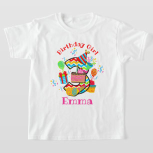Happy Third birthday toddler tshirts