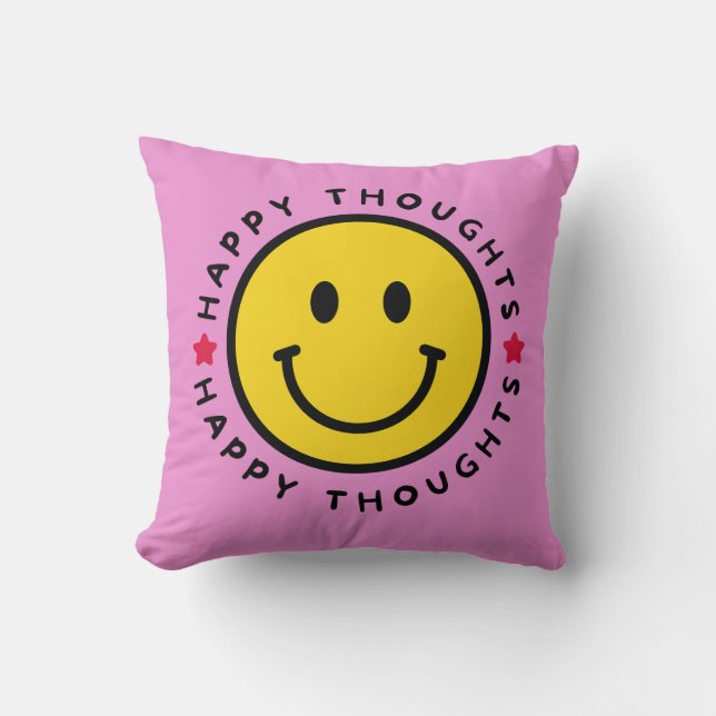 HAPPY THOUGHTS  CUSHION (Front)