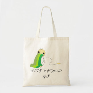 Happy Throw-Up Guy Budget Tote