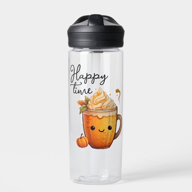 Happy Time Water Bottle (Front)