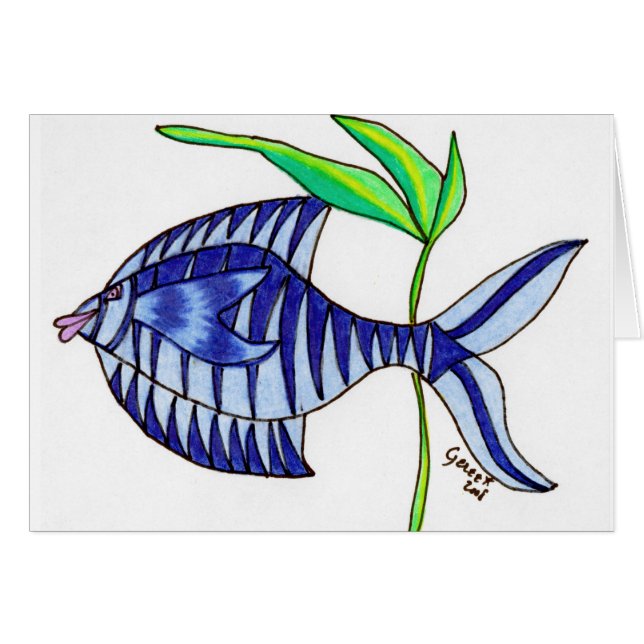 Happy to be Blue (Front Horizontal)