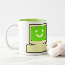 happy to computer mug