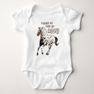 Happy to Ride an Appy Baby Bodysuit
