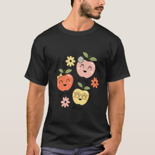 Happy to See Your Face Cute Apple Teacher Back to T-Shirt