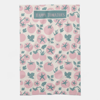 Happy Tomatoes Tea Towel