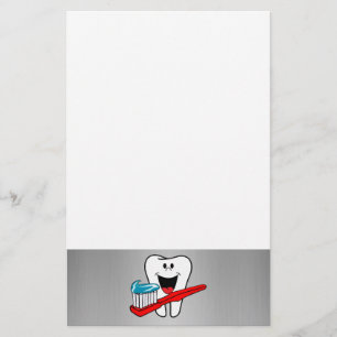 Happy tooth stationery