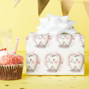 Happy Tooth Wrapping Paper