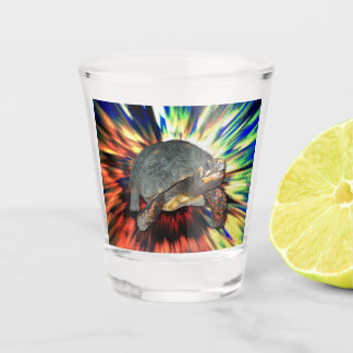 Happy Tortoise Shot Glass