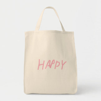 Happy  tote bag