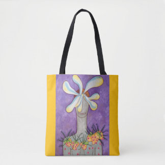 happy tote bag