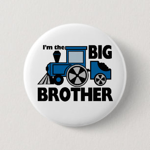 Happy Tracks Big Brother 6 Cm Round Badge