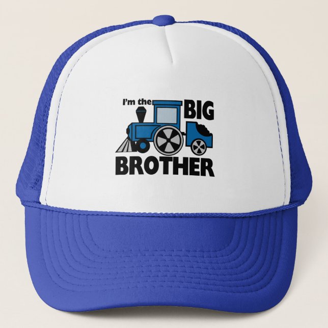Happy Tracks Big Brother Trucker Hat (Front)