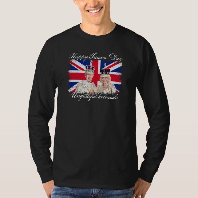 Happy Treason Day T-Shirt (Front)