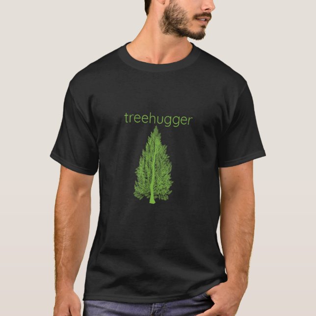 Happy tree hugger T-Shirt (Front)