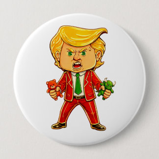 Happy Trump Pin Funny Trump Bull Bear Trump Meme