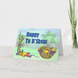 Happy Tu B'Shvat Card