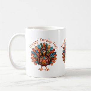 Happy Turkey Day Coffee Mug