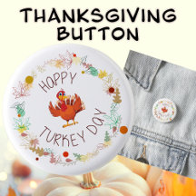 Happy Turkey Day Fun Thanksgiving Turkey