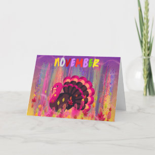 Happy Turkey Day Greeting Card